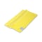 Boardwalk Microfiber Cleaning Cloths, 16 x 16, Yellow, PK24 2164039 - alternate 3